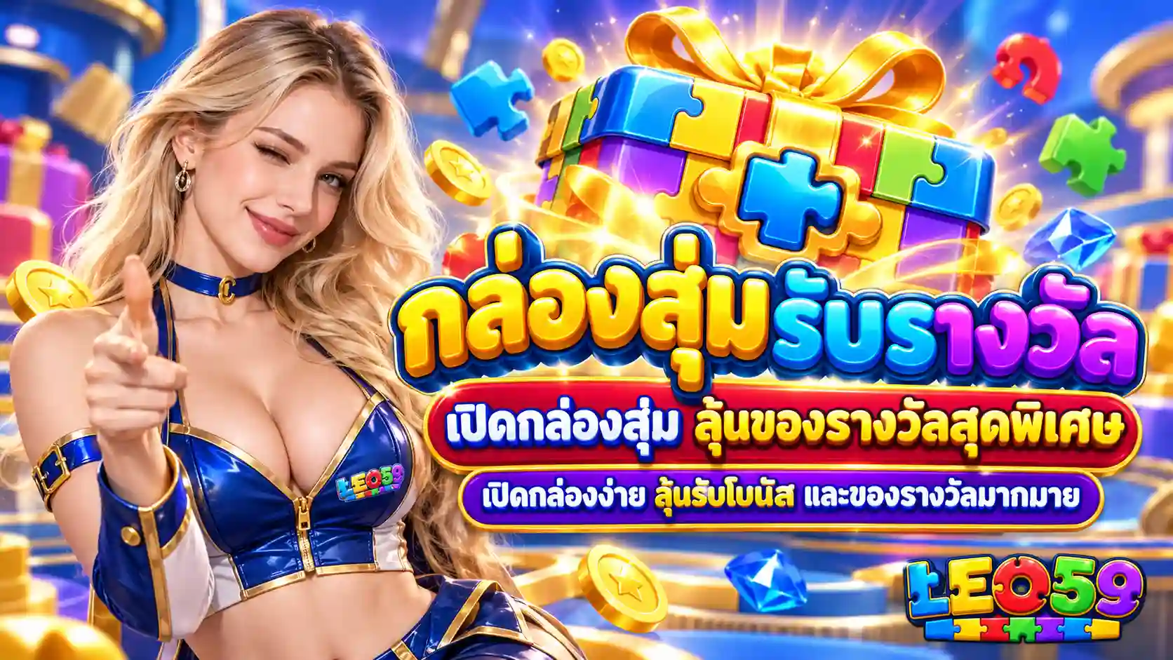 LEO59 กล่องสุ่มลุ้นรางวัลสุดพิเศษ